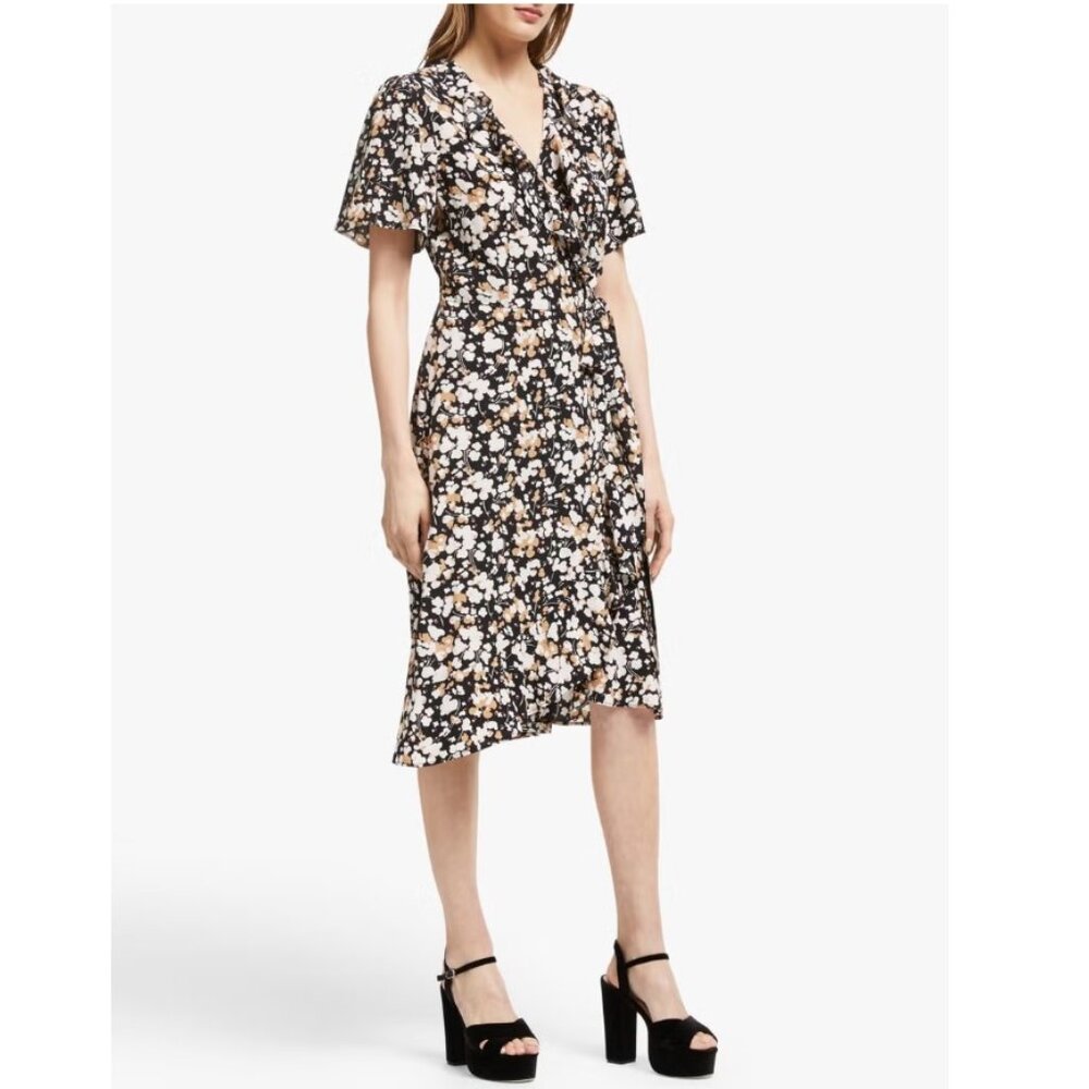 Somerset by Alice Temperley Dapple Apple Wrap Dress, Neutral